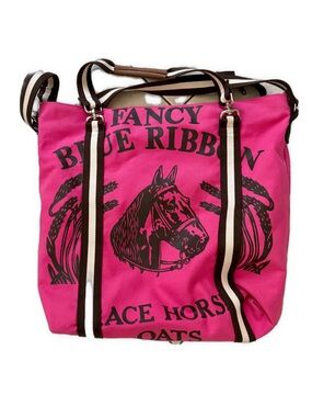 Rebecca Ray Vintage blue ribbon tote